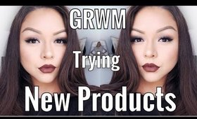 GRWM: Trying New Makeup Products @Gabybaggg