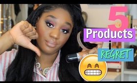 5 High End Products I Regret Buying | 2016