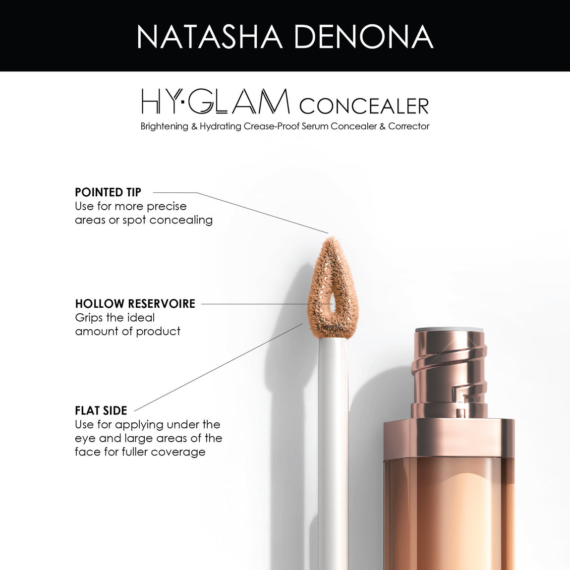 Natasha Denona HY-GLAM Concealer YN6 | Beautylish