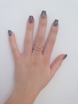 Star Trek uniform nails 