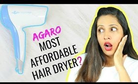 Agaro Most Affordable (₹375 On Sale) Hair Dryer? #WeekendReviews