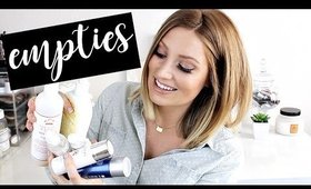 Empties #34 (Products I've Used Up) | Kendra Atkins