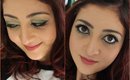 GRWM | Smokey Greens with Winged Liner | Emily