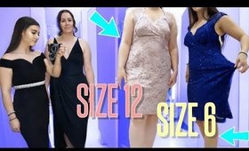 Size 6 & Size 12 Try On CHEAP Prom Dresses !!