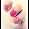 Magenta nails 