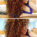 Curly fro.