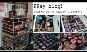 [Thai] ทัวร์โต๊ะเครื่องแป้ง my make-up & Storage ideas