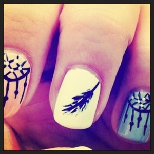 These are just simple hipster nails that I really like:)