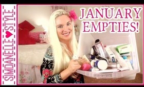 January Empties ♥ SimDanelleStyle