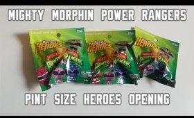 Mighty Morphin' Power Rangers Pint Size Heroes Blind Bag Unbagging - Reliving my childhood!!