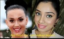 Katy Perry's 2014 Grammy Makeup tutorial + Easy hair updo