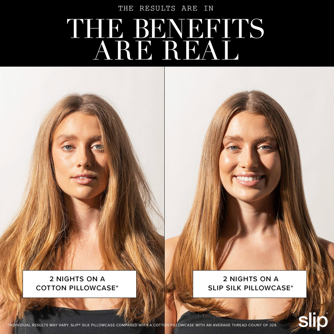 Slip Queen/Standard Silk Pillowcase Charcoal | Beautylish
