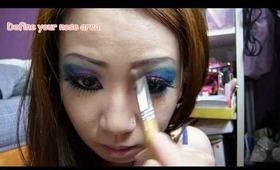Gypsy Arabian Inspired makeup tutorial