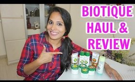 *BIOTIQUE* Review - Face Wash & Scrubs, Day & Night Cream, Body Lotions | ShrutiArjunAnand