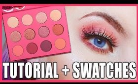 Colourpop 'She' Fem Rosa Palette: Tutorial, Review & Swatches