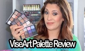 Viseart Eyeshadow Palettes - Review & Swatches