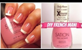 ★Easy DIY French Manicure★