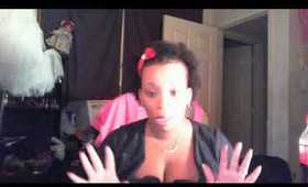 My  Natural Hair 3 yrs Natural and  Vloggin Random