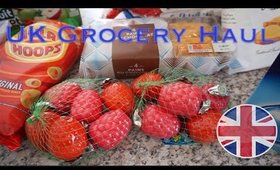 Stay at Home Mom Life and British Grocery Haul