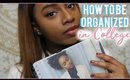 How to be Organized in College feat. Personal-Planner.com + GIVEAWAY