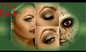 PART 1 OF 2FACE BITCH HALLOWEEN LOOK 2012