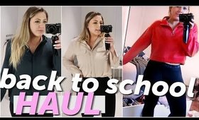 BACK TO SCHOOL TRY ON HAUL 2018! Grad School + Work Clothes