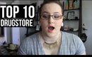 Top 10 Drugstore Items | heysabrinafaith
