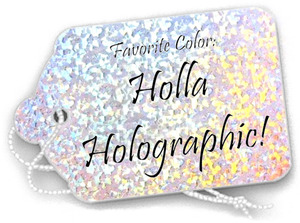 Favorite Color: Holla Holographic! http://thedragonsvanity.blogspot.com/2013/06/favorite-color-holographic-glitter-nail-polish.html