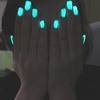 Glow in the dark nails!