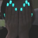 Glow in the dark nails!