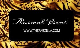 Animal Print 3 Ways | Style & Makeup Diary