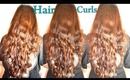No Heat curls hair Tutorial How to do heat free hair curls at home