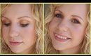 Bronzed Summer Makeup Look For A Night Out - Great For Blue Eyes