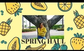 SPRING HAUL PT 1 - ASOS, H&M, ZAFUL, FOREVER21