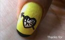 Love for Zebra Stripes how to short nails designs to do at home easy nail art for beginners tutorial