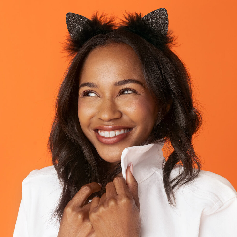 Kitsch Satin Cat Ears Headband