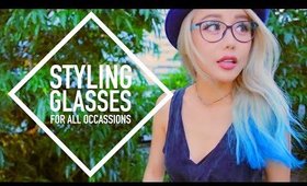 8 Looks ♥ How to Style Glasses for All Occasions ♥ Wengie