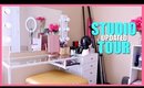 UPDATED VANITY BEAUTY ROOM/OFFICE TOUR ON A BUDGET