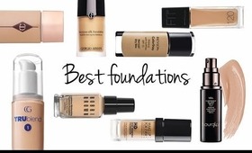 THE BEST LIQUID FOUNDATIONS 2013! (ALL SKIN TYPES)