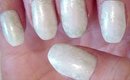 Stamp It Sunday: Iridescent Pastel Marble Nail Art
