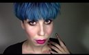 Bronze Gold Eyes & Lollipop Pink Lips - Makeup Geek Foiled Eyeshadow in Untamed