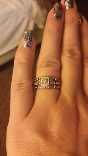 My #LeVian ring 3 band added yesterday I love this, I can't believe it's mine and finished (: my dream ring