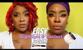 Easy Highlight and Contour Routine Talk Through | Beginner Friendly