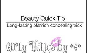 How to Keep Blemishes Concealed All Day