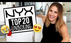 NYX FACE AWARDS TOP 20 UNBOXING 2015 ♡ JamiePaigeBeauty