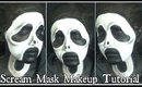 Scream Mask Face Paint Makeup Tutorial (31 Days of Halloween) (NoBlandMakeup)