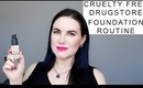 Cruelty Free Drugstore Foundation Routine featuring Milani, Nyx & the Ordinary