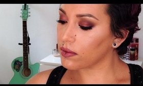 A Touch of Spice | Holiday Makeup Look