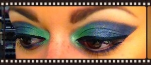 Green - fins from the storybook 3 pallet at sephora 