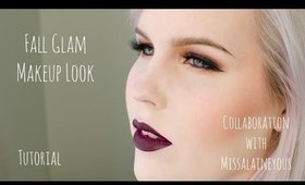 Fall Glam Collaboration Tutorial with Missalaineyous